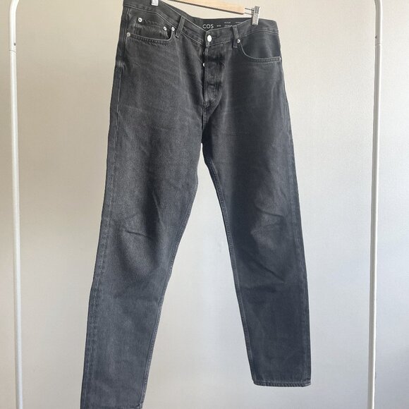COS - Regular Fit - faded black/grey denim - 34/32 - Picture 1 of 3